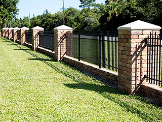 Brick Fencing, New Smyrna Beach, FL